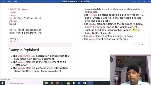 HTML(Hypertext Markup Language) explained by sir surendra смотреть онлайн