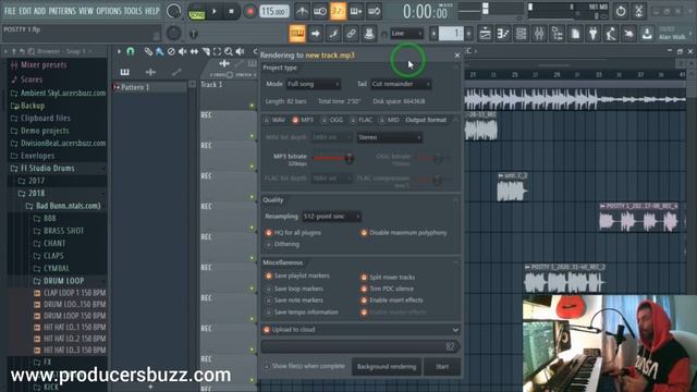 Exporting High Definition MP3 Files in FL Studio смотреть онлайн
