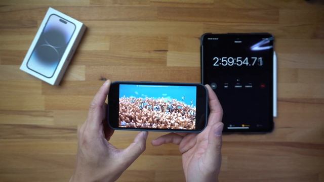 iPhone 14 Pro Battery Drain from 100% to 0% | How Long the iPhone 14 Pro Actually Lasts! смотреть онлайн