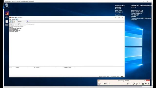 How to Setup FTP/FTPS Server on Azure using FileZilla Server on Windows. (Step by Step) смотреть онлайн