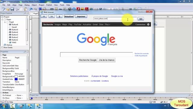 Autoplay Media Studio: Comment ajouter un web browser et un moteur de recherche à une application смотреть онлайн