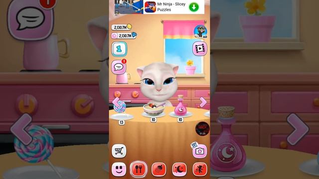 Hack My Talking Angela (Mod Unlimited Everything) 4.5.5.657 (2020/4/2) смотреть онлайн