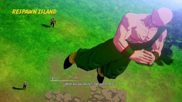 TIEN Saves Android 18 From Cell - Dragon Ball Z Kakarot смотреть онлайн