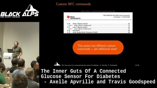 BlackAlps 2019: The Inner Guts Of A Connected Glucose Sensor For Diabetes - A Apvrille, T Goodspeed смотреть онлайн