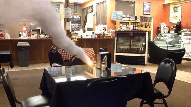Action Movie FX blowing up a coffee tablet in Detroit Lakes, MN смотреть онлайн