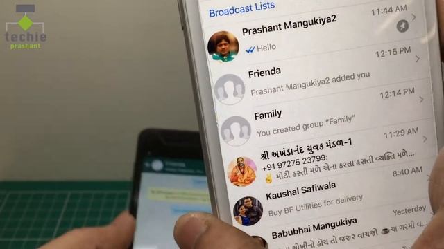 How to Create and Manage WhatsApp Group - iPhone, Android. HINDI смотреть онлайн