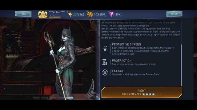 INJUSTICE 2 MOBILE - NEW KINGDOM OF MADNESS - BOSS ROBIN KING Solo Raid - Normal Mode смотреть онлайн