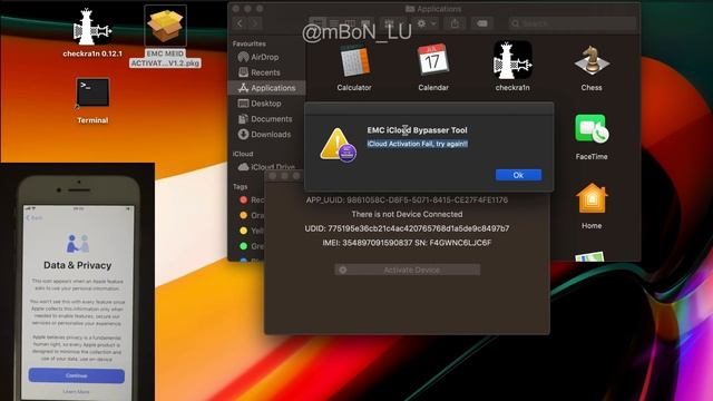 LUExclusive: EMC ACTIVATOR MEID With SIM CALLS From Hello Screen