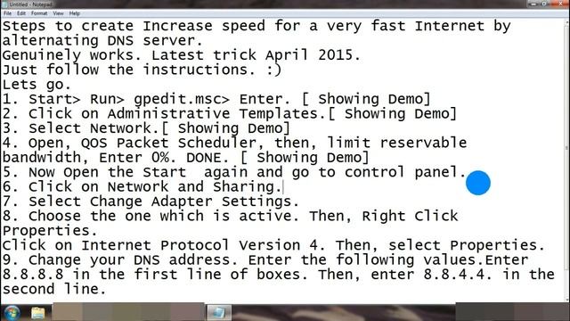 How to speed up Internet (Increase download speed) 2015 смотреть онлайн