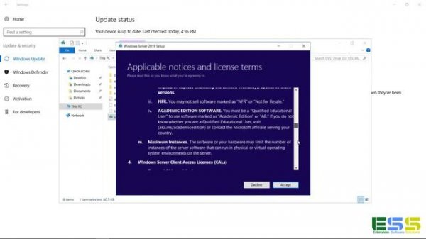Upgrade Windows server 2016 to 2019 without reinstalling