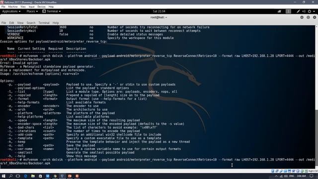 19 Meterpreter APK Android Payload & APK Sign смотреть онлайн