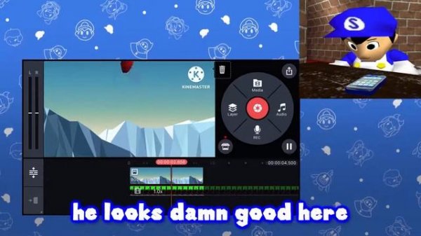 How to make videos like SMG4 on IPhone