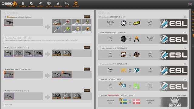 CSGO Lounge Betting Predictions 8/22/15 - EnvyUs vs Na'Vi, VP vs NiP and More! смотреть онлайн