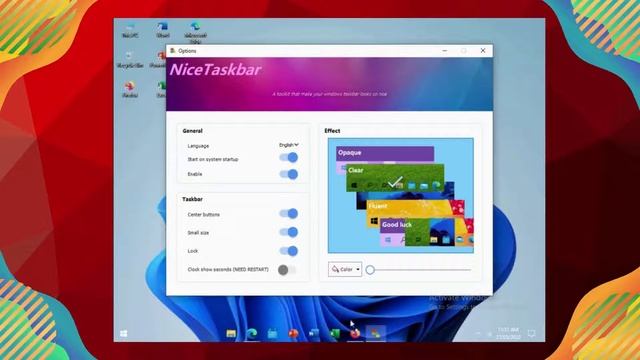 change your windows 10 taskbar to windows 11 taskbar 😀😎 смотреть онлайн