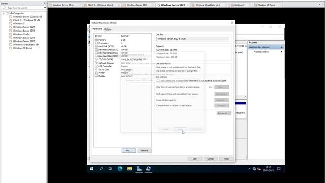 RAID 5 : volume agrégé par bandes à parité répartie sous Windows Server 2022 смотреть онлайн