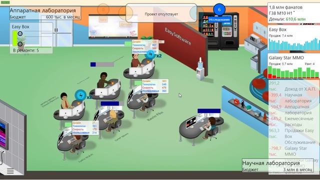 Прохождение Game Dev Tycoon [Часть 15] Финал смотреть онлайн