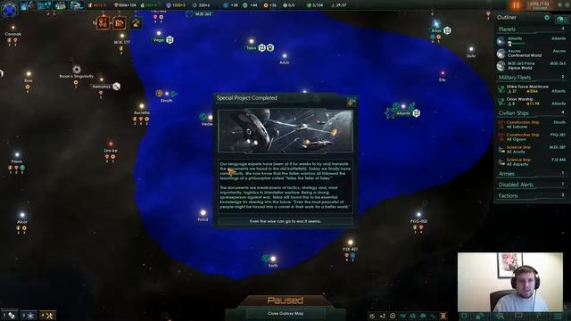 Stellaris Stargate Streams - Ancients Playthrough Part 6 смотреть онлайн
