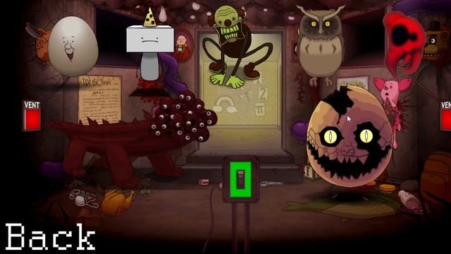 One Night at Flumpty's 1, 2, 3 ALL JUMPSCARES SIMULATOR смотреть онлайн