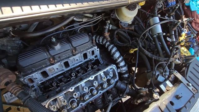 Dodge Caravan Chrysler Voyager 3.3 3.8 V6 Camshaft Replacing Full Guide High Quality 4K 60fps @powe смотреть онлайн