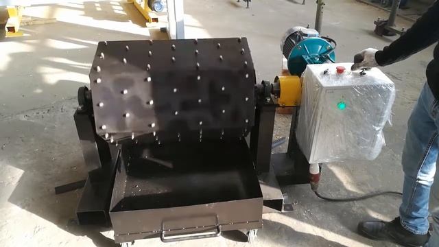 Галтовочный барабан на 120 литров производства ПО "Диаком" смотреть онлайн