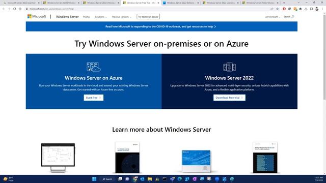 Introduction to Windows Server 2022 - Lecture 01 смотреть онлайн