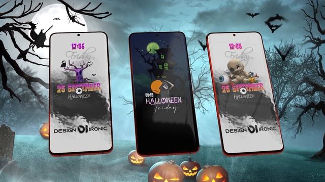 Kwgt Halloween Widgets смотреть онлайн