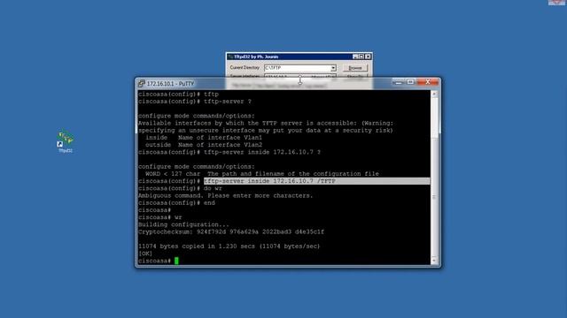 Copy to TFTP server смотреть онлайн