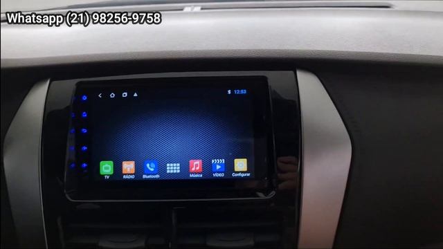 Central Multimídia Toyota Yaris 7" Android 10 / Kronos смотреть онлайн