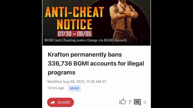Don’t Use hacks in BGMI krafton update Anti cheat security Explain in Tamil смотреть онлайн