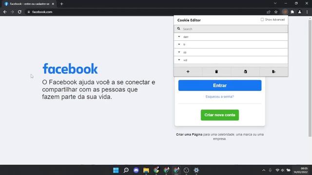[CONTIGENCIA FACE ADS] Como baixar e usar a extensão EDITOR COOKIE no seu navegador Chrome/Firefox. смотреть онлайн