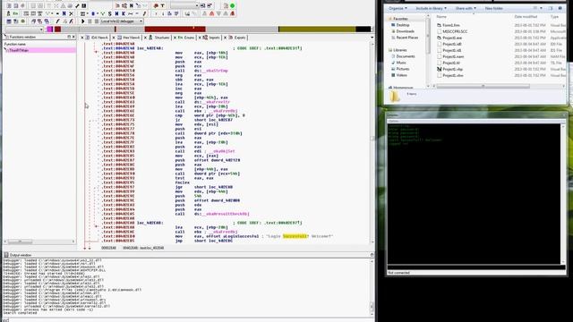 Reverse Engineering with IDA - Password bypass смотреть онлайн