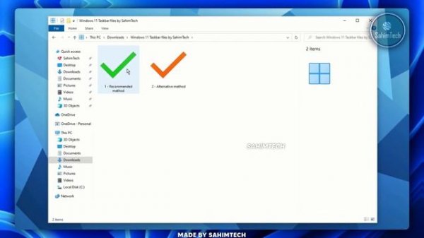 How to get Windows 11 Taskbar on Windows 10!