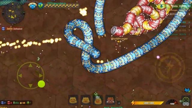 MURLOC Snake GAMEPLAY | ANDROID AND IOS GAMES | Online Snake Game смотреть онлайн