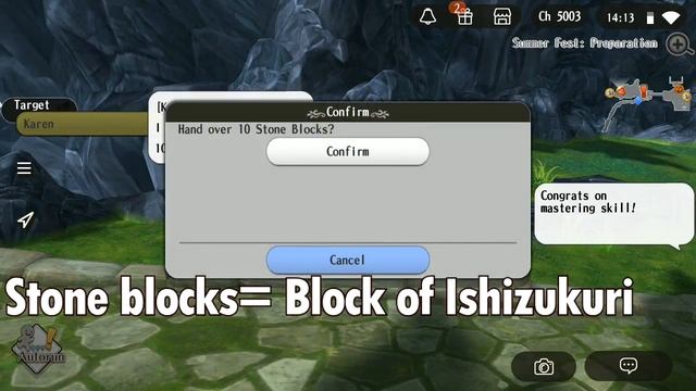 Stone blocks Alchemia Story Summer fest Event смотреть онлайн