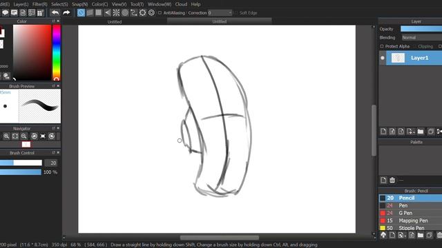 Medibang Paint Pro Tutorial смотреть онлайн