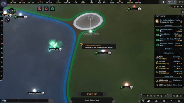 2nd Romulan War...Stellaris (Star Trek mod) | GreyWolfs Den смотреть онлайн