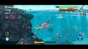 Hungry Shark Word Vs Hungry Shark Evolution Shark  New - Update ll Android - Gameplay