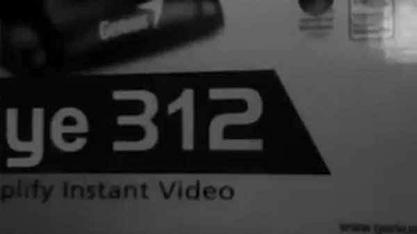 test video on Genius Eye 312