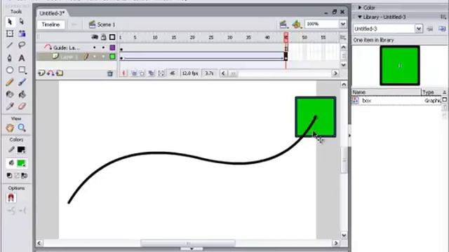 Flash animation lesson 2 motion path смотреть онлайн