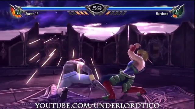 Soul Calibur 5 - Super Android 17 vs SSJ Bardock смотреть онлайн