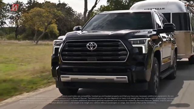 Toyota Sequoia нового поколения: тот же Land Cruiser 300, но больше и проще смотреть онлайн