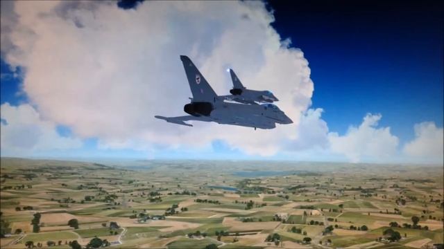 Eurofighter Typhoon FSX Windows 8 Flight Simulator HD смотреть онлайн