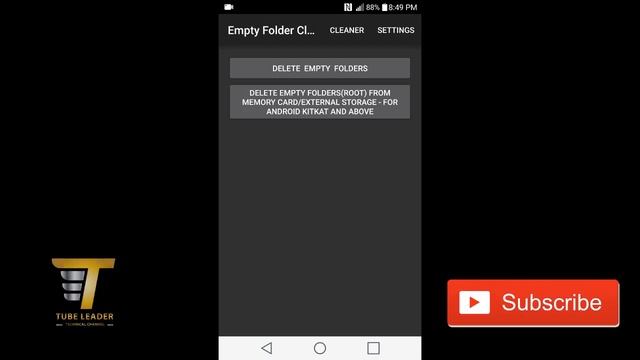 Empty Folder Cleaner App || How To Delete Empty Folders In Android - Tube Leader смотреть онлайн