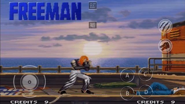 Garou: Mark Of The Wolves (Android) - Freeman Gameplay смотреть онлайн