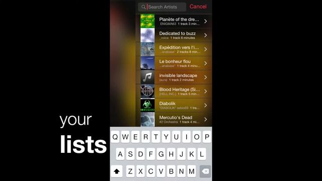 App Preview for TunesFlow 1.2.1 (Portrait Full HD iOS 8) смотреть онлайн