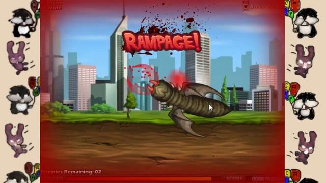 Effing Worms 2 "Заморить червячка" с Сибирским Леммингом [armorgames] смотреть онлайн