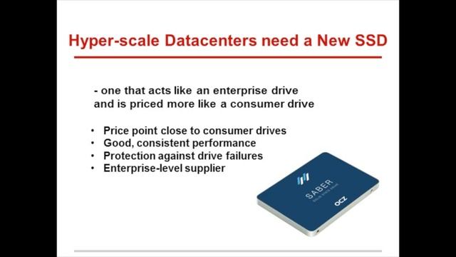 Potential Consequences of Using Consumer SSDs in the Datacenter смотреть онлайн