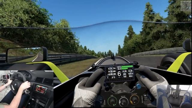 Project CARS 2: 1100+ HP Formula X on the Nordschleife смотреть онлайн