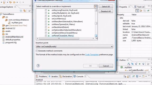 Android Tutorial & Lessons 7: Start creating the Splash Activity смотреть онлайн