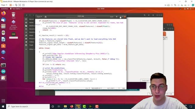 Machine Learning Inference on Raspberry Pico 2040 via Edge Impulse смотреть онлайн